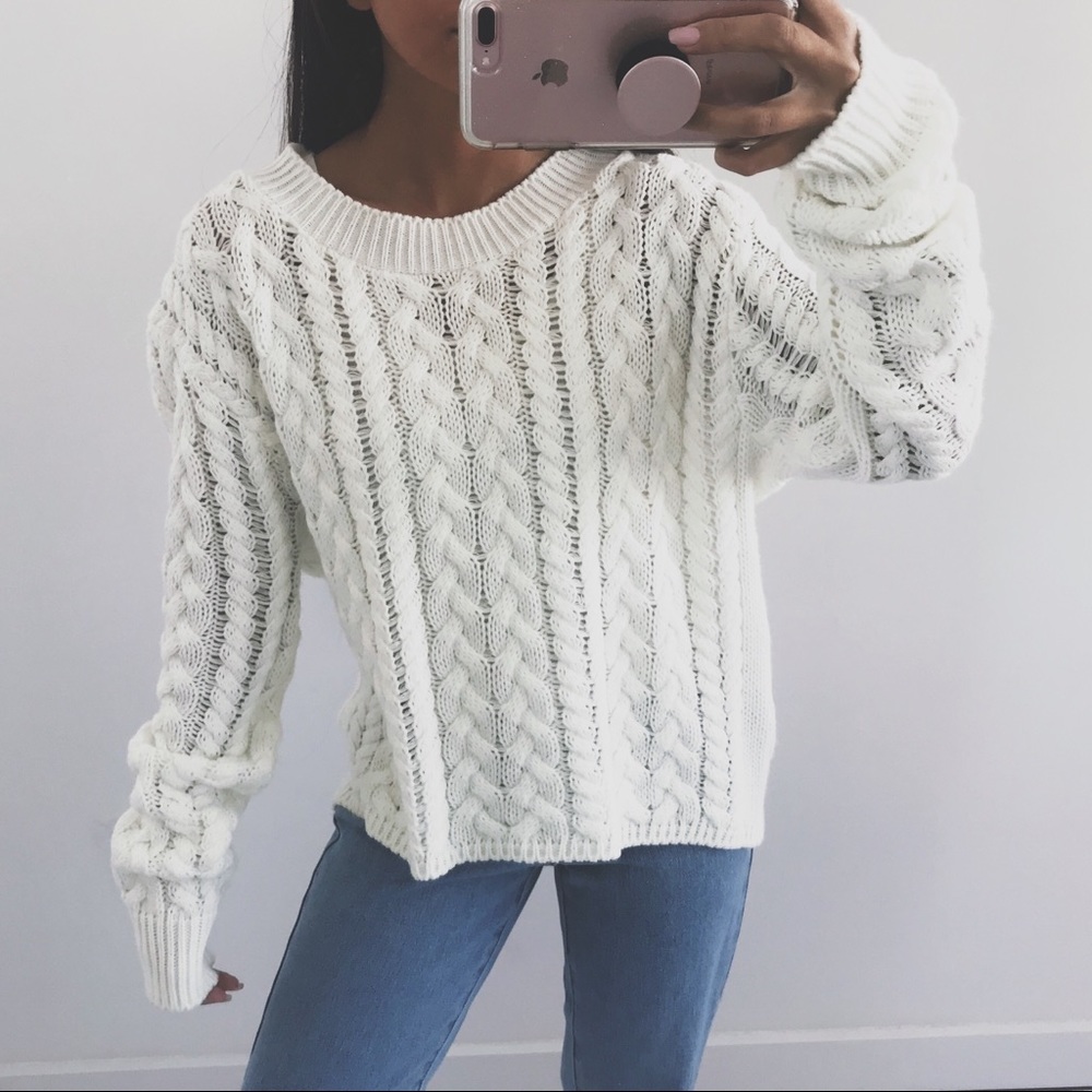 Cream Sweater